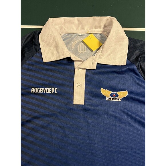 Men’s DAF Sports Air Force Space Rugby Jersey Shirt MEDIUM Military USA Dept - Picture 5 of 8